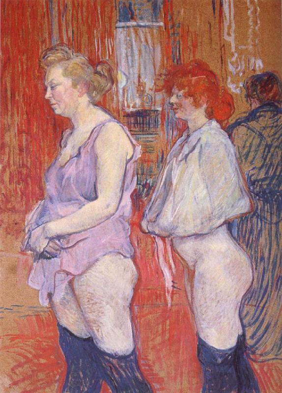 Henri de toulouse-lautrec Rue des Moulins